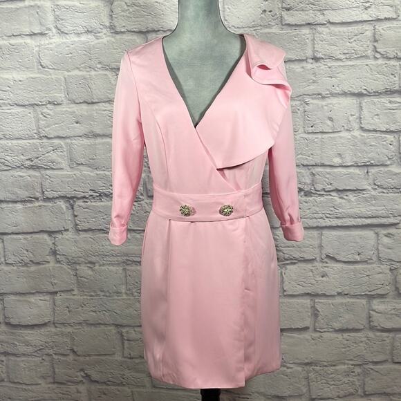 Mac Duggal Dresses & Skirts - NWT Ieena for Max Duggal pink mini dress